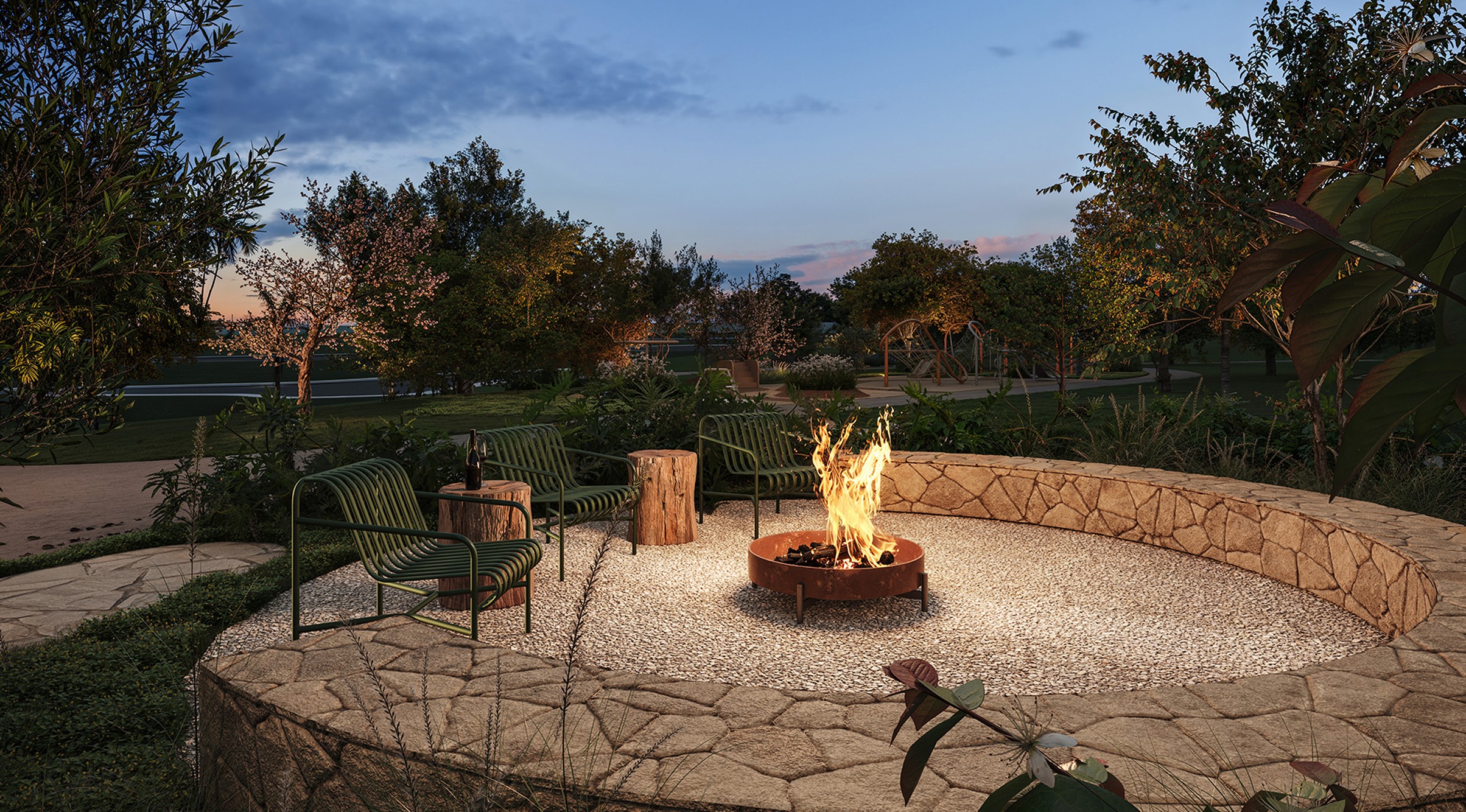 Fireplace