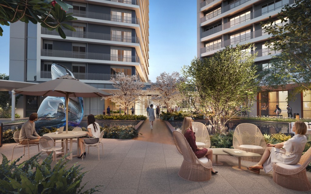 Mall — praça central