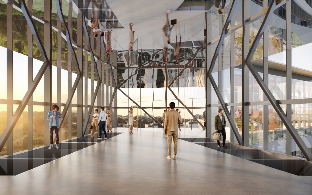 Passarela panorâmica