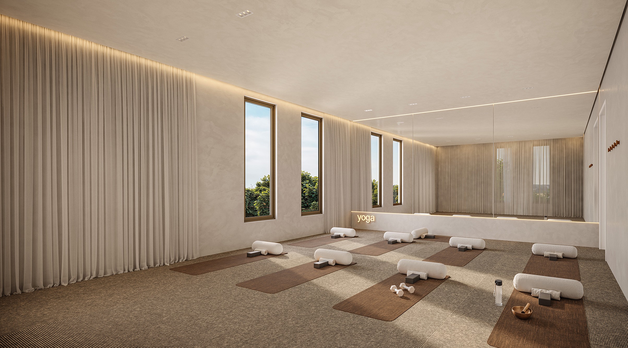 Sala de yoga